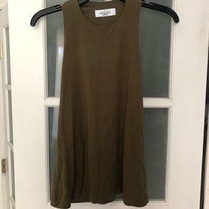 CJLA fitted tank top